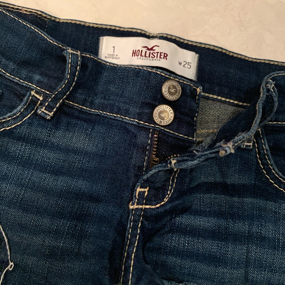 •3 for 50• EUC Dark Blue Denim Short